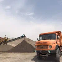 آماده تخلیه هم اکنون شن ماسه تنگلشور درجه ۱ گراویه