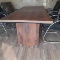 میز اداری سفارشی ساخت به همراه چهار عدد صندلی