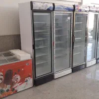 یخچال مغازه فروشگاهی ویترینی نوشیدنی