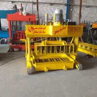 ستون بالابر میکسر دستگاه جدول زنی بلوک زن فوم بتن زرد