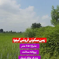 زمین مسکونی ۶۵۰متر روستای گیلوا بهمراه پروانه|فروش زمین و ملک کلنگی|کوچصفهان, |دیوار
