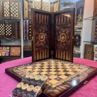 تخته نرد شطرنج دور چوب قفل دار|اسباب‌‌بازی|تهران, امام زاده حسن|دیوار