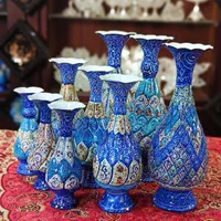 گلدان مس میناکاری|صنایع دستی و سایر لوازم تزئینی|تهران, پامنار|دیوار