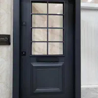 چارچوب 5228kw درب فلزی فرانسوی کاور در چهارچوب MDF