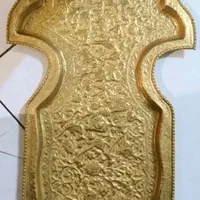 سماور قلمزن آب طلا / استاد اکبر عباسی /اصل و قدیمی|کلکسیون اشیاء عتیقه|تهران, مهران (سیدخندان)|دیوار