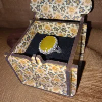 انگشتر نقره ۹۲۵ عیار با نگین شرف الشمس|بدلیجات|پرند, فاز ۶|دیوار