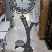 ساعت ایستاده گلدانی ۲ قفسه اثاث مارکت|ساعت دیواری و تزئینی|سیرجان, |دیوار