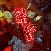 تابلو ال ای دی ساندویچ برگر قارچ سوخاری