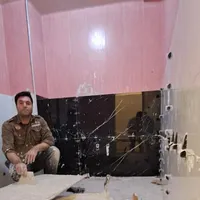 کاشیکاری چسبی،پرسلان کاشی کاری،سرامیک کار