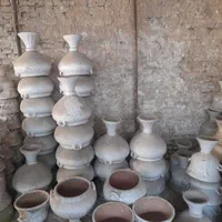 تعداد۱۲۰۰عددگلدان سفالی وسرامیکی وفانتزی|صنایع دستی و سایر لوازم تزئینی|لنجان, |دیوار