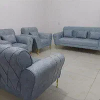 مبل راحتی اسکارلت پایه فلز|مبلمان خانگی و میز عسلی|شریف‌آباد, |دیوار