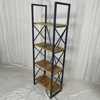 کتابخانه 3 شلف 3 طبقه2 ویترین2 چوب و فلز1|کتابخانه، شلف، قفسه‌های دیواری|اصفهان, رهنان|دیوار