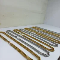 گردنبند کارتیر استیل 316عیار مد روز با ضخامت 9M|بدلیجات|تهران, نبی اکرم|دیوار