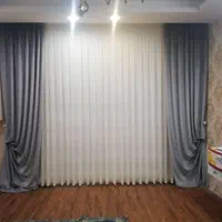 پرده طرح دار چکی بدون پیش پرداخت|پرده، رانر، رومیزی|مشهد, دانشجو|دیوار