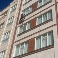 پیچ ورولپلاک سنگ نما باطناب راپل ارتفاع کار بندباز|خدمات پیشه و مهارت|کرج, عظیمیه|دیوار