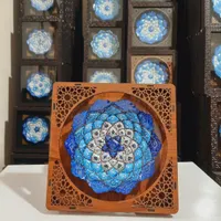 میناکاری بشقاب ۱۶س مشبک|صنایع دستی و سایر لوازم تزئینی|اصفهان, ماشاده (رهنان)|دیوار