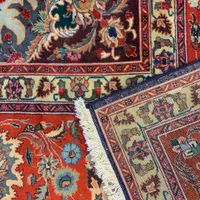 فرش دستبافت تبریز ۱۲ متری ۴۰ رج (رنگ گیاهی)|فرش|تهران, گاندی|دیوار