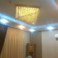 لوستر ال ای دی طلایی تولیدی پاسارگاد