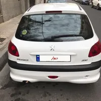 پژو ۲۰۶ تیپ دو / ۱۲هزار کار کرد مشابه ماشین صفر|خودرو سواری و وانت|تهران, ستارخان|دیوار