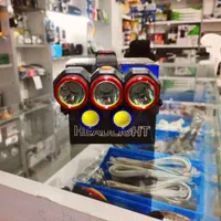 چراغ قوه پیشانی بند ۵لامپ اسمال سان