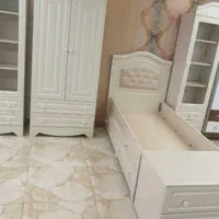 سرویس خواب تخت کمد نوزاد نوجوان سیسمونی|تخت و سرویس خواب|همدان, |دیوار