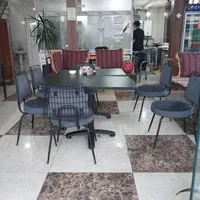 صندلی مشبک فلزی در رنگ بندی