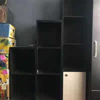 کتابخانه پله ای تمام ام دی اف|کتابخانه، شلف، قفسه‌های دیواری|تهران, نارمک جنوبی|دیوار