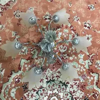 لوستر استیل 6 شعله رنگ ثابت درحدنو