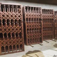 حفاظ اکاردئونی/درب اکاردیونی/حفاظ های نرده پنجره