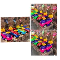 ماشین کودک دسته دار موزیکال و چراغ دار نو و آکبند|اسباببازی|تبریز, |دیوار