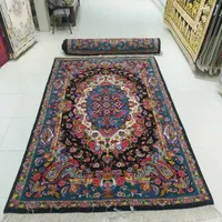 فرش طرح سالاری فیروزه ای