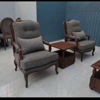 مدل فرانسوی پشت حصیر|مبلمان خانگی و میز عسلی|چهاردانگه (تهران), |دیوار