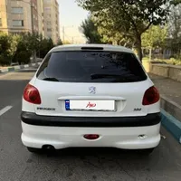 پژو ۲۰۶ مدل ۸۹ تیپ ۲ *بدون مشابه*|خودرو سواری و وانت|تهران, تهران‌سر|دیوار