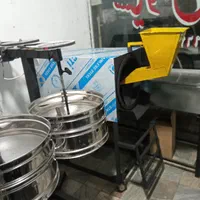 دستگاه تفت صنعتی تخمه داغ شورکن پز حلزونی کن شور