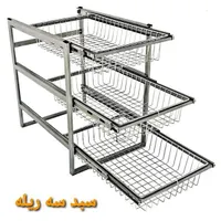 انواع تجهیزات ریلی آشپزخانه|آب‌چکان و نظم‌دهنده ظروف|تبریز, |دیوار