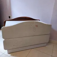 دراور دو کشو‌ یا کمد دو در کنار تخت|جاکفشی، کمد، دراور|تهران, خواجه نظام الملک|دیوار