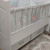 تخت گهواره ای و ثابت کودک و نوزادی/  با تشک و رویه|تخت و صندلی بچه|تهران, خانی آباد نو جنوبی|دیوار