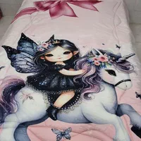 روتختی چاپی دخترانه فانتزی عروسکی با ضمانت شستشو|سرویس روتختی|مشهد, الهیه|دیوار