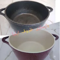 بازسازی ظروف تفلون و چدن ایلیا