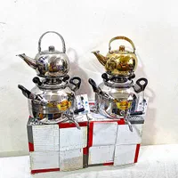 کتری قوری سماوری استیل|قوری، کتری، قهوه‌ساز دستی|اهواز, حصیرآباد|دیوار