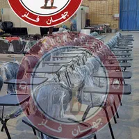 صندلی دانشجویی/محصلی/دانش آموزی آموزشی چرم (مشکی)|صندلی و نیمکت|رباط‌کریم, |دیوار