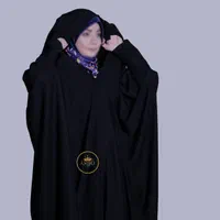 چادر مشکی عربی دانشجویی  کارمندی کد 40Drrr|لباس|بندر ماهشهر, |دیوار
