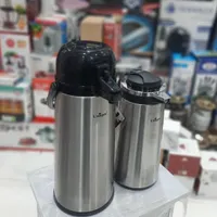 فلاکس چایی / فلاسک چای استیل پمپی / کلمن آب|ظروف نگهدارنده، پلاستیکی، یک‌بارمصرف|قم, نیروگاه|دیوار