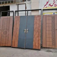 فلزی انباری چوبی آلومینیوم آلمینیوم ضد سرقت درب در|مصالح و تجهیزات ساختمان|شیراز, محراب|دیوار