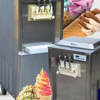 فروش انواع دستگاه بستنی ساز قیفی، رولی، سفت کن
