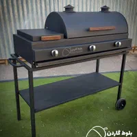 باربیکیو کبابپز گازی+اجاق کنار