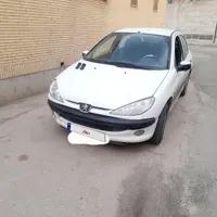 پژو 206 سفید  مدل ۱۳۸۰|خودرو سواری و وانت|کرمان, |دیوار