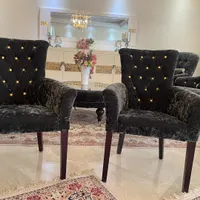 مبلمان خارجی ۹ نفره با غذاخوری ۸ نفره|مبلمان خانگی و میز عسلی|تهران, شهرک ژاندارمری|دیوار