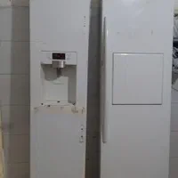 تعمیرات پوسیدگی نقاشی درب یخچال رنگ ساید زنگ زدگی|خدمات پیشه و مهارت|تهران, جنت‌آباد مرکزی|دیوار