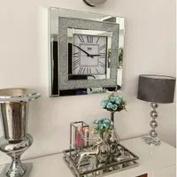 ساعت آینه ای 60*60 انواع ساعت عمده و تک«امید دکور»